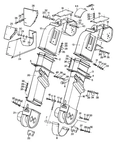 9850473 - Лючек нижн. корпуса элев. зерн. TC5 сн после D2300